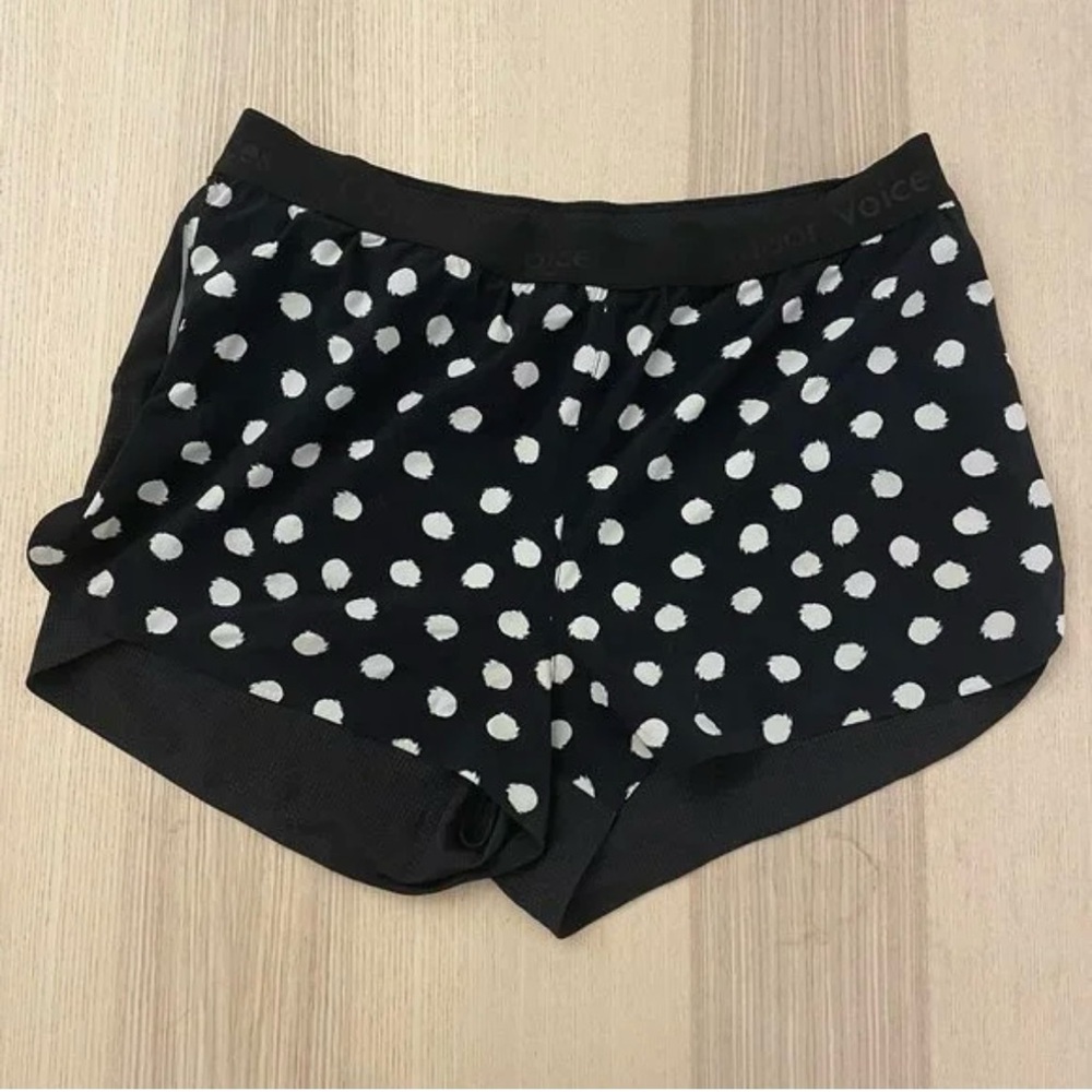 Outdoor Voices Black Polka Dot Shorts
